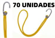 Kit 70 Elásticos Extensor Borracha p/ Caminhão Carreta AMARELO Kit 70 Elásticos Extensor Borracha p/ Caminhão Carreta AMARELO