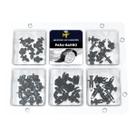 Kit 70 Presilhas Parabarro Parachoque Automotivo Universal