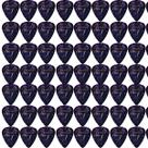 Kit 72 Palhetas Fender Medium Celuloide Premium 351 Shape Purple Moto
