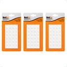 Kit 72 Protetor Adesivo Silicone Anti Impacto 12mm Médio