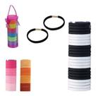 Kit 72 Unidades Elástico De Cabelo Feminino Rabico De Cabelo