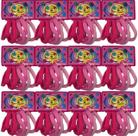 Kit 72 Xuxinhas Rabicó Elásticos Para Cabelo Cor Rosa - Preço Atacado