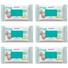 Kit 720 Toalhas Umedecidas Marigold Baby Camomila 6 Pacotes De Lenço Premium Com 120 Cada