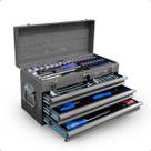 Kit 74 Ferramentas Profissional Com Gabinete Metálico King Tony
