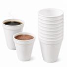 Kit 75 Copos Isopor Térmico 180ml Café Caldos Sopa Chá Kit 75 Copos Isopor Térmico 180ml Café Caldos Sopa Chá