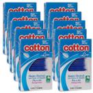 Kit 750 Unidades Hastes Flexíveis Cotton Line 10 CAIXAS com 75 Cotonetes Com Pontas Algodão Natural Antigerme Kit 750 Unidades Hastes Flexíveis Cotton Line 10 CAIXAS com 75 Cotonetes Com Pontas Algodão Natural Antigerme