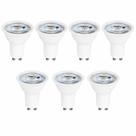 Kit 7x Lâmpada Dicróica LED MR16 GU10 4,8W 2700K Bivolt