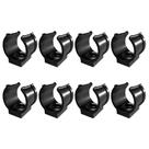 Kit 8 Abraçadeira Impacto Cano Tubo 25mm 3/4'' Preta Estrela