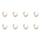 Kit 8 Abraçadeira Impacto Cano Tubo 50 mm 2'' Branco Estrela