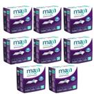 Kit 8 absorventes geriátricos 20 unidades max confort - total 160 absorventes