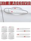 Kit 8 Adesivos Anti-arranhão Protetor Para Maçanet Das Portas Veicular Com Logo Do Fabricante