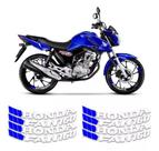 Kit 8 Adesivos Ploter Grande Roda Honda Cg Fan 160 Azul Kit 8 Adesivos Ploter Grande Roda Honda Cg Fan 160 Azul