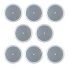 Kit 8 Arandelas 6fr2r Som Ambiente Jbl Selenium Redonda