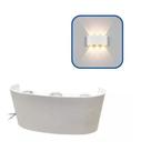 Kit 8 arandelas de led 6w 3000k - hitec