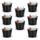 Kit 8 Baldes Cesto Flexível C/ Alça 15L Preto-Fersil Kit 8 Baldes Cesto Flexível C/ Alça 15L Preto-Fersil