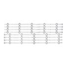 Kit 8 Barras De Led Compatível Com Tv Un49j5200 Un49j5200ag Kit 8 Barras De Led Compatível Com Tv Un49j5200 Un49j5200ag