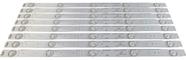 Kit 8 Barras De Led Compativel Tv Philco Ph43e30dsgw Ph43e30