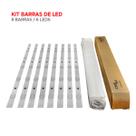 Kit 8 Barras De Led Tv Dl4061(a)f Dl4061 Novo Garantia Kit 8 Barras De Led Tv Dl4061(a)f Dl4061 Novo Garantia