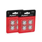 kit 8 Baterias Alcalina Lr44 1.5v Cod: 408310017-2 Avant Use