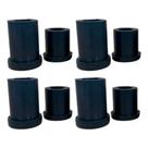Kit 8 Buchas 4 Maior + 4 Menor Feixe de Molas Hilux 2005 A 2010