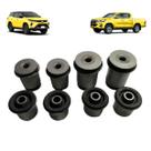 Kit 8 Buchas Balança Bandeja Inf Sup Hilux Sw4 05/15