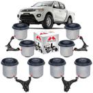Kit 8 buchas bandeja balança dianteira l200 triton 2008 2009 2010 2011 2012 2013 2014 2015 2016 2017 2018 2019 Kit 8 buchas bandeja balança dianteira l200 triton 2008 2009 2010 2011 2012 2013 2014 2015 2016 2017 2018 2019