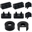 Kit 8 Buchas Da Tampa Traseira Caçamba S10 1995 96 97 98 99 00 A 2011