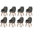 Kit 8 Cadeiras para Mesa de Jantar Manuela Kit 8 Cadeiras para Mesa de Jantar Manuela