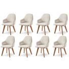 Kit 8 Cadeiras para Mesa de Jantar Manuela Kit 8 Cadeiras para Mesa de Jantar Manuela