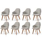 Kit 8 Cadeiras para Mesa de Jantar Manuela Kit 8 Cadeiras para Mesa de Jantar Manuela