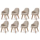 Kit 8 Cadeiras para Mesa de Jantar Manuela Kit 8 Cadeiras para Mesa de Jantar Manuela