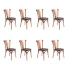 Kit 8 Cadeiras Paris Luxo Sala Jantar Estrutura Aço Cobre Design Contemporâneo Premium - Cobre/preta Kit 8 Cadeiras Paris Luxo Sala Jantar Estrutura Aço Cobre Design Contemporâneo Premium - Cobre/preta