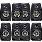 Kit 8 Caixa De Som Acustica Alto Falante Audio Potente Orion Parede Teto Com Suportes Kit 8 Caixa De Som Acustica Alto Falante Audio Potente Orion Parede Teto Com Suportes