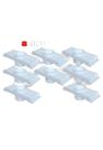 Kit 8 Caixa Passagem Embutir Spot Led Laje Plafon 7w Par20 Kit 8 Caixa Passagem Embutir Spot Led Laje Plafon 7w Par20