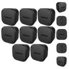 Kit 8 Caixas de Passagem VBOX 1100 BLACK Intelbras com Acabamento Profissional