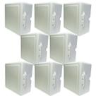 Kit 8 Caixas Organizadora Cftv 4,5X9,0X9,0 Encaixe Sem Parafusos