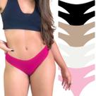 Kit 8 Calcinha Feminina Algodão Antialérgica Tanga Dia a dia