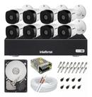 Kit 8 Câmeras de Segurança Intelbras Multi Hd 1120b E Dvr 8 Canais 1108c