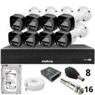 Kit 8 Câmeras Intelbras 1220b Full Color Dvr Mhdx 1016-c Intelbras Com Detecção De Movimentos Hd 2tb Kit 8 Câmeras Intelbras 1220b Full Color Dvr Mhdx 1016-c Intelbras Com Detecção De Movimentos Hd 2tb