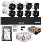 Kit 8 Câmeras Intelbras 2 cam Full Color 6 cam 1220b Full Hd Dvr Mhdx 1008-C C/hd 4tb Kit 8 Câmeras Intelbras 2 cam Full Color 6 cam 1220b Full Hd Dvr Mhdx 1008-C C/hd 4tb
