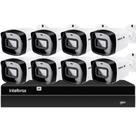 Kit 8 Câmeras IP Vipc 1230B Intelbras NVD 1408P HD S/HD