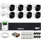 Kit 8 Câmeras Segurança Color 1080p 2.8mm Dvr Intelbras 1tb Kit 8 Câmeras Segurança Color 1080p 2.8mm Dvr Intelbras 1tb