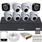Kit 8 Câmeras Segurança Full Hd 1080p Dvr Intelbras 8ch HD 1TB