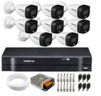 Kit 8 Câmeras VHD 1220 B Full Color Full HD 1080p + Gravador MHDX Multi Hd 8 Canais S/HD