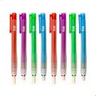 Kit 8 Caneta Borracha Retratil Sintetica Acao Mecanica 6,6mm Kit 8 Caneta Borracha Retratil Sintetica Acao Mecanica 6,6mm