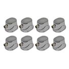 Kit 8 Canoa para Tom Surdo Caixa e Bumbo Cromada M6 19.1 Kit 8 Canoa para Tom Surdo Caixa e Bumbo Cromada M6 19.1