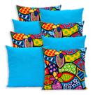 Kit 8 Capas de Almofada 40x40cm Gorgurinho Kit 8 Capas de Almofada 40x40cm Gorgurinho