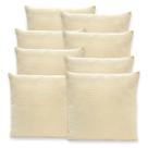 Kit 8 Capas de Almofadas 40x40 Piquet Favinho C/ Zíper