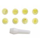Kit 8 Carimbos para Doces Baby Amarelo Bluestar