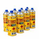 Kit 8 Cartuchos Gás Butano 227g Refil Fogareiro Para Fogão Portátil Tubegas Seguro Maçarico Guepardo